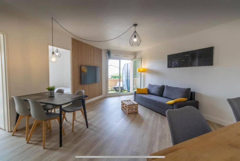 *T3*Toulouse Purpan+Parking+Piscine Lägenhet Exteriör bild
