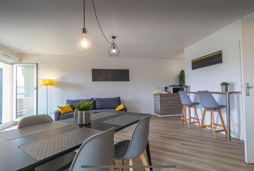 *T3*Toulouse Purpan+Parking+Piscine Lägenhet Exteriör bild